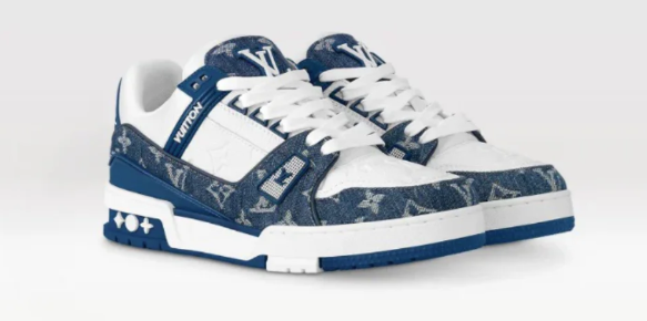 Louis Vuitton LV Trainer Sneaker – Black / White Monogram