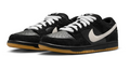 Nike SB Dunk Low Pro 'Black / White / Gum' Skate Shoe