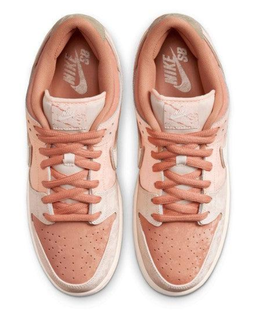 Nike SB Dunk Low Pro PRM 'Trocadero Gardens' Skate Shoe (Amber Brown / Guava Ice / Crimson Tint / Hemp)