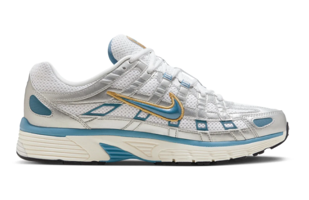 Nike P-6000 Sneaker 'Metallic Silver / Aegean Storm' (HJ7246-100)