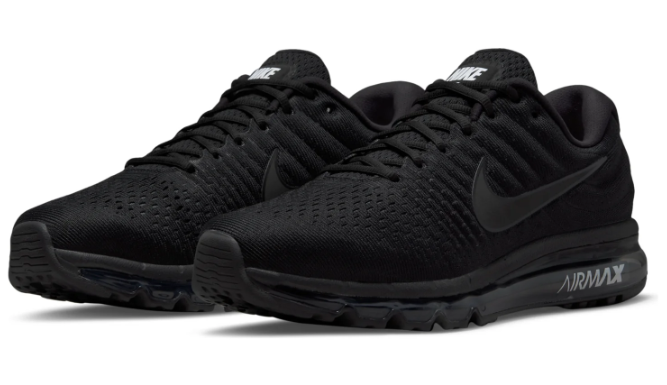 Nike Air Max 2017 'Triple Black' Sneaker (849559-004)