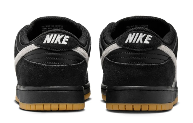 Nike SB Dunk Low Pro 'Black / White / Gum' Skate Shoe