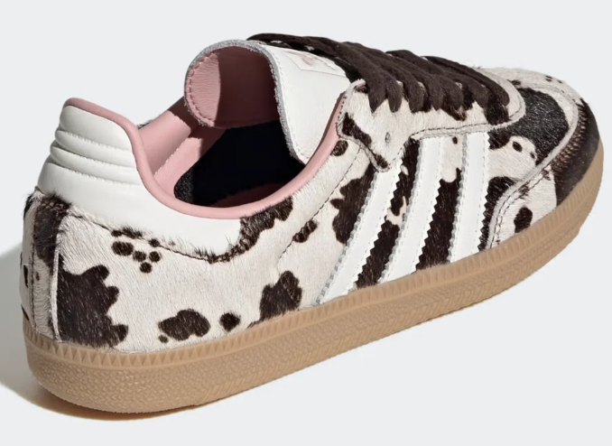 adidas Women’s Samba OG Cow Print Sneakers