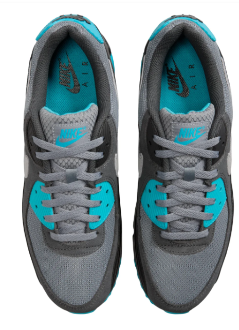 Nike Air Max 90 'Cool Grey / Dusty Cactus / Black' Sneaker (DM0029-013)