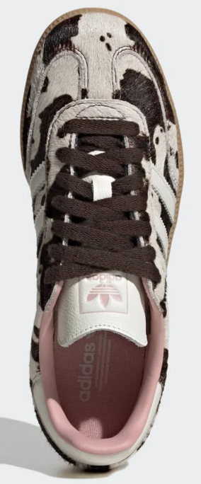 adidas Women’s Samba OG Cow Print Sneakers