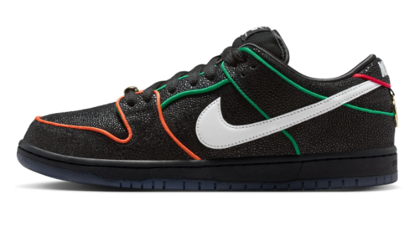 Nike SB Dunk Low Pro QS 'Circuit Board' Skate Shoe (304292-614)