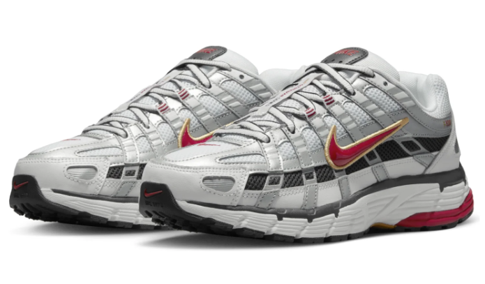 Nike P-6000 CNPT 'Metallic Silver / Red' (Women's) BV1021-101