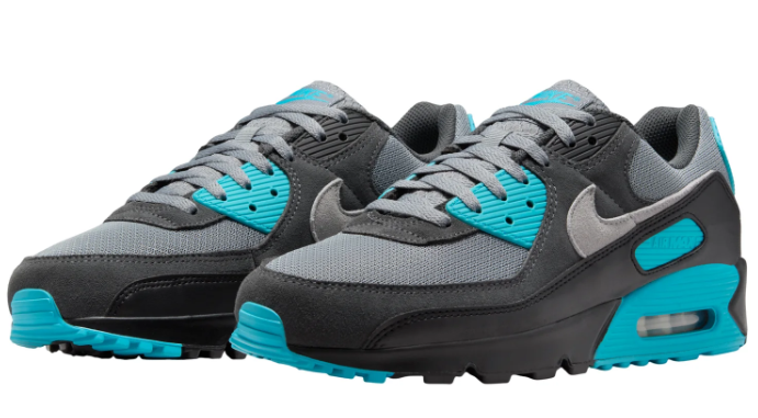 Nike Air Max 90 'Cool Grey / Dusty Cactus / Black' Sneaker (DM0029-013)