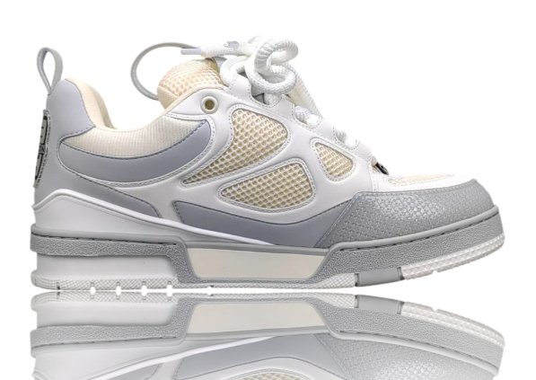 Skate Sneaker 'Grey' – Low-Top Street Shoe