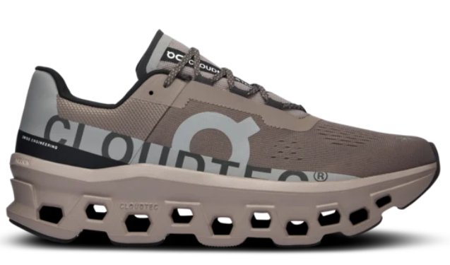 On Men's Cloudmonster Running Shoe 'Cinder / Fog'