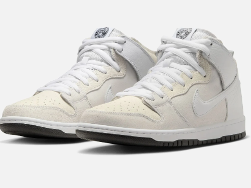 Nike SB x Anti-Hero Dunk High 'White / Black' Skate Shoe