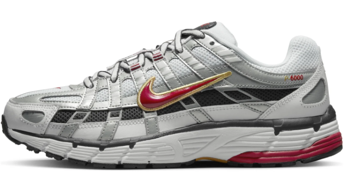 Nike P-6000 CNPT 'Metallic Silver / Red' (Women's) BV1021-101