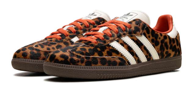 adidas Samba OG WMNS 'Leopard / Cream / Orange' (JI2734)