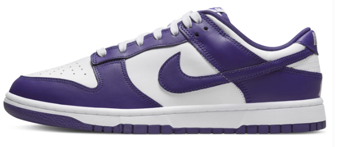 Nike Dunk Low 'Championship Purple' Sneaker (DD1391-104)