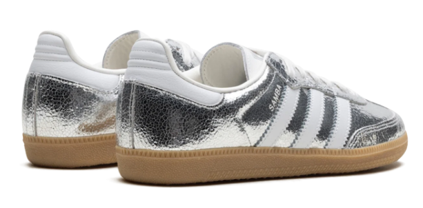 adidas Samba OG WMNS 'Silver Metallic Cracked Leather' (JR0035)