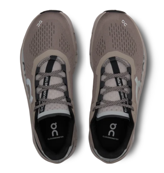 On Men's Cloudmonster Running Shoe 'Cinder / Fog'