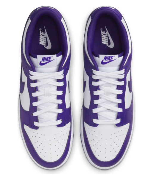 Nike Dunk Low 'Championship Purple' Sneaker (DD1391-104)
