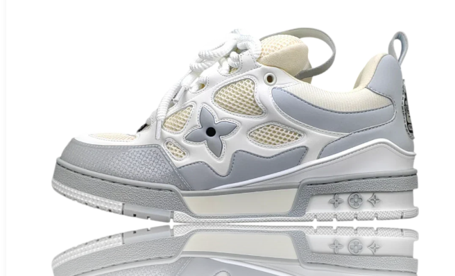Skate Sneaker 'Grey' – Low-Top Street Shoe