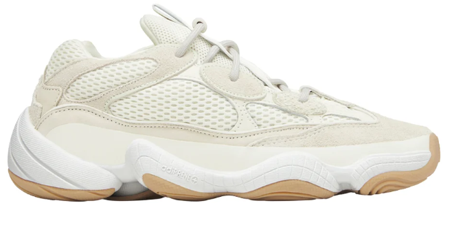 adidas Yeezy 500 Bone White Sneakers