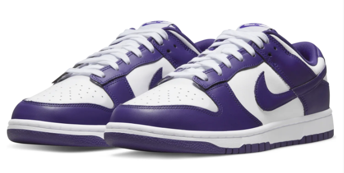 Nike Dunk Low 'Championship Purple' Sneaker (DD1391-104)