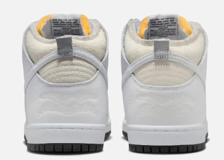 Nike SB x Anti-Hero Dunk High 'White / Black' Skate Shoe