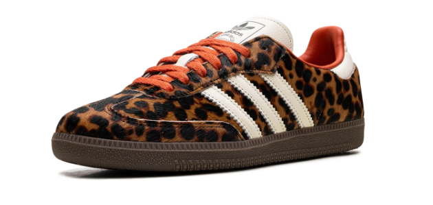 adidas Samba OG WMNS 'Leopard / Cream / Orange' (JI2734)