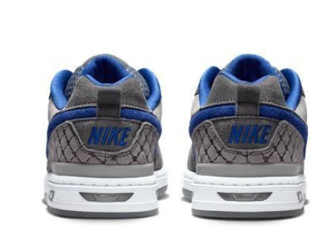 Nike SB Paul Rodriguez P-Rod 1 Zoom Air Low 'Flint Grey / Deep Royal Blue' Skate Shoe
