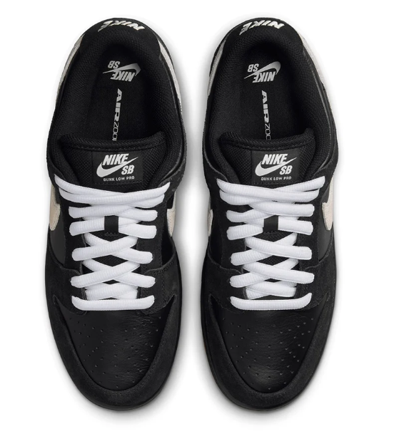 Nike SB Dunk Low Pro 'Black / White / Gum' Skate Shoe