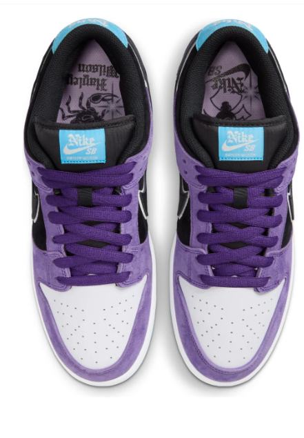 Nike SB x Hayley Wilson Dunk Low 'Court Purple' Skate Shoe (HJ0513-500)